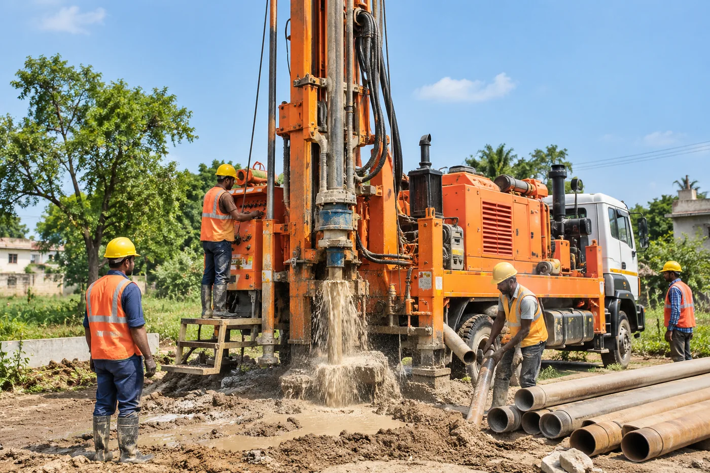 Professional worksite and equipment